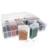 Glass Seed Bead Assortment Kit - Size 11/0