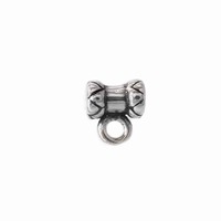 Sterling Silver Tube Bail with Ring - Small