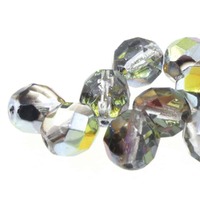 Czech Glass Round FirePolished Beads - Marea x 8mm