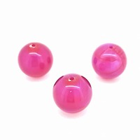 Cherry Blossom Pink Large Vintage Lucite Bead