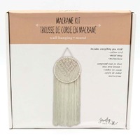 Macrame Kit - DIY Circle Wall Hanging with Instructions