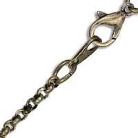 Rolo Necklace Chain - Antique Brass x 16"