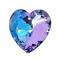 Crystal Heart Pendant Vitrail Light - Factory Seconds