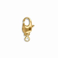 Gold Plated Swivel Lobster Claw Clasp with Ring