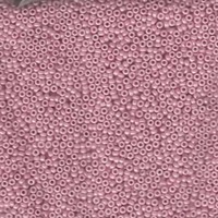 Miyuki Glass Seed Beads - Size 15/0 x Antique Rose Luster