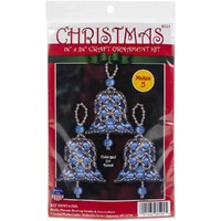 Beaded Ornament Kit - Blue Bells