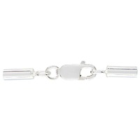 Sterling Silver End Cap with Lobster Claw Clasp