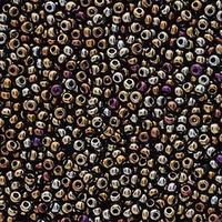 Czech Glass Seed Beads Size 10/0 - Porcupine Brown