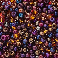 Czech Glass Seed Beads Size 6/0 - Siena Gates Mix