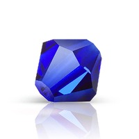 Preciosa Crystal Bicone Beads - Cobalt Blue x 6mm