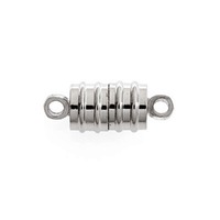 Magnetic Clasp - Large Silver Plated