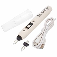 ThreadZap Rechargeable Craft Burner includes USB Cord & Replacement Tip
