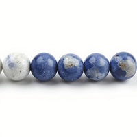 Semi-Precious Round Beads - Sodalite x 6mm (8" Strand)