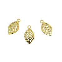 Bohemian Charms Leaf Gold – Pack of 10
