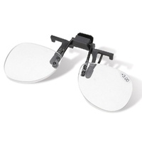 Clip-On Magnifier for Glasses +3.0 – Flip-Up Lenses for Crafting