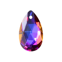 Aurea Crystal Pear Pendant – Crystal Violet Blue 16x9mm