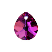 Aurea Mini Pear Crystal Pendant – Crystal Violet Blue (8mm x 6mm)