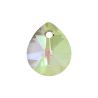 Aurea Mini Pear Crystal Pendant – Crystal Ghost Light | 8mm x 6mm