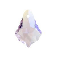 Aurea Crystal Baroque Pendant 16x11mm – Violet Moonlight