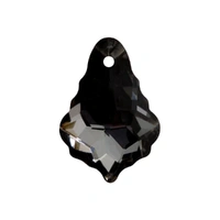 Aurea Crystal Baroque Pendant 16x11mm – Crystal Silver Night