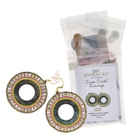 DIY Jewellery Kit – Inner Circle Beaded Earring Making Kit