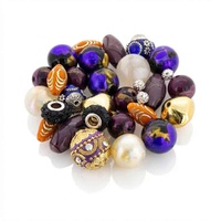 Plum Noir Bead Mix – Eclectic Vintage & Artisan Assortment