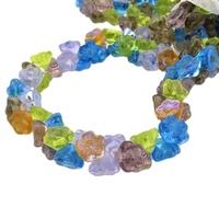 Czech Glass Flower Beads 7mm – Prairie Mix x 10
