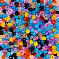 Czech Glass Seed Beads 6/0 Candy Shop Mix – 22g Vial