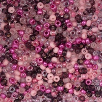 Czech Seed Beads 8/0 – Purple Passion Mix 22g Vial
