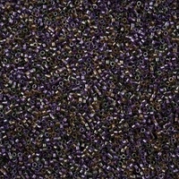Miyuki Delica Seed Beads 11/0 – Sparkling Purple C/L Mix 5.2g Vial