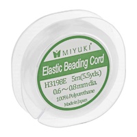 Miyuki Elastic Beading Thread 0.8mm – 5m Spool