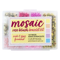 Rose Blush Bracelet Making Kit – 1417 Pieces