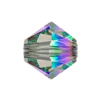 Swarovski Crystal Bicone Beads 4mm - Crystal Paradise Shine 2X