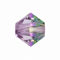 Swarovski Crystal Bicone Beads 4mm - Light Amethyst Paradise Shine