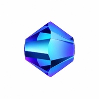 Swarovski Crystal Bicone Beads 4mm - Majestic Blue AB2X