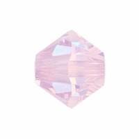 Swarovski Crystal Bicone Beads 6mm - Rose Water Opal Shimmer