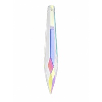 Crystal AB Icicle Pendant 100mm – Suncatcher Drop