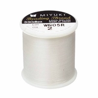 Miyuki Nylon Beading Thread B – Eggshell – 330dtex 50m