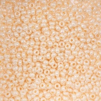 Czech Glass Seed Beads 8/0 Eggshell – 22g Vial