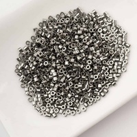 Cylin Glass Cylinder Seed Beads 11/0 – Steel – 25g