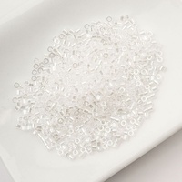 Cylin Glass Cylinder Seed Beads 11/0 – Crystal Luster – 25g