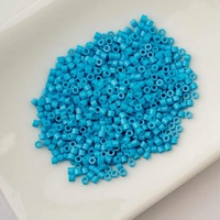 Cylin Glass Cylinder Seed Beads 11/0 – Dark Turquoise Blue – 25g