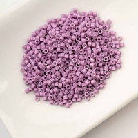 Cylin Glass Cylinder Seed Beads 11/0 – Opaque Lilac – 25g