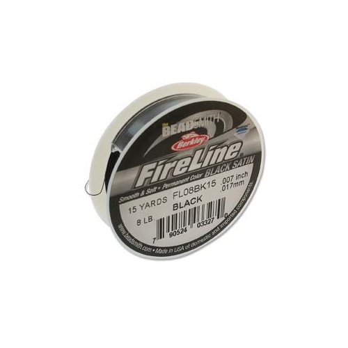 Fireline Braided Bead Thread 0.006" Diameter 4lb Crystal Clear x 50
